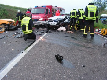 Unfall Ortsausgang Göllheim 2