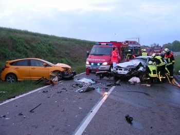 Unfall Ortsausgang Göllheim 3