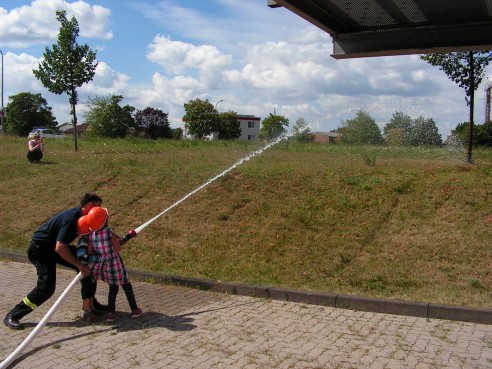 Kindergarten Besuch Feuerwehr Göllheim